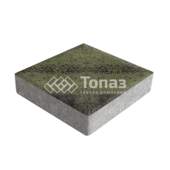 Тротуарная плитка Квадрат 200х200х60, янтарь