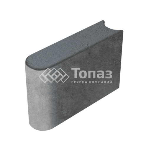 Камень бортовой БРШ 50.20.8, черный