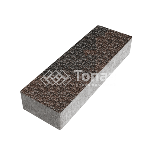 Тротуарная плитка 300х100х60, конго с мраморной крошкой