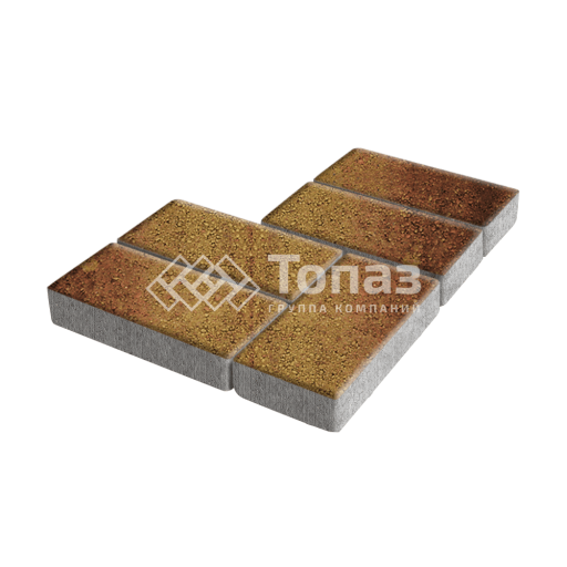 Тротуарная плитка Брусчатка, каир, 4 см