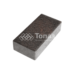 Тротуарная плитка 200х100х100, кармен с мраморной крошкой