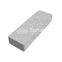 Тротуарная плитка 300х100х60, белая с гранитной крошкой