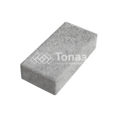Тротуарная плитка 200х100х60, серо-белая
