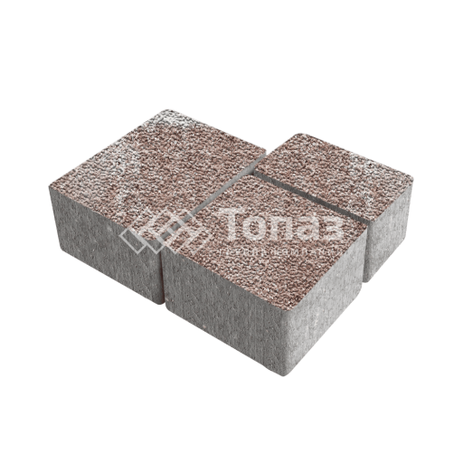 Тротуарная плитка Лэндхаус, хаски с мраморной крошкой, 8 см