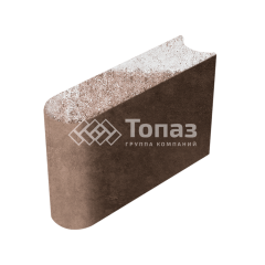 Камень бортовой БРШ 50.20.8, хаски, коричневое основание