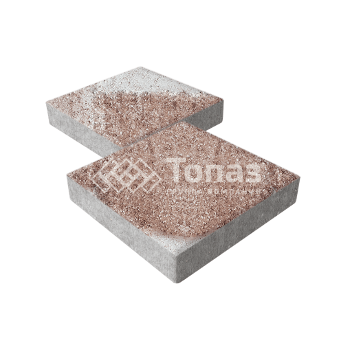 Тротуарная плитка Квадрат 400х400х60, хаски