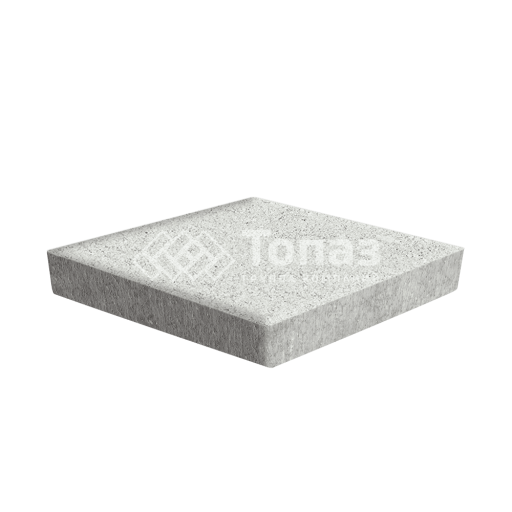 Тротуарная плитка Ромб, белая, 6 см