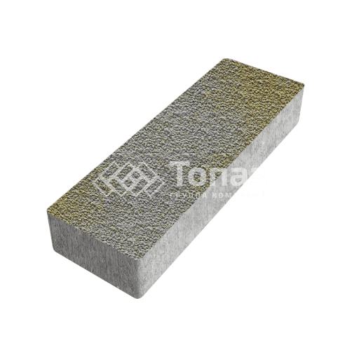 Тротуарная плитка 300х100х60, меланж с мраморной крошкой