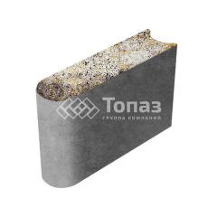 Камень бортовой БРШ 50.20.8, агат желтый