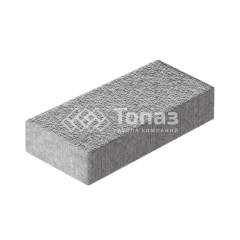 Тротуарная плитка 600х300х60, серо-белая с гранитной крошкой