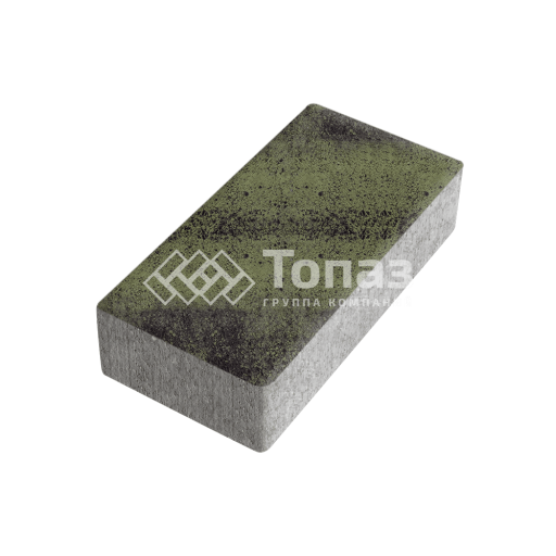 Тротуарная плитка 200х100х100, янтарь