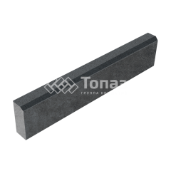 Камень бортовой БР 100.20.8, черный