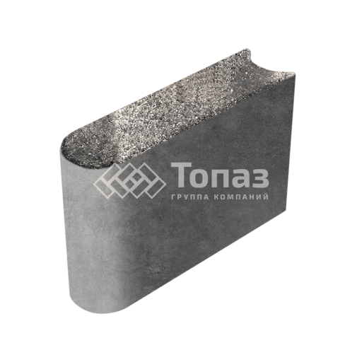 Камень бортовой БРШ 50.20.8, агат коричневый