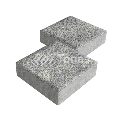 Тротуарная плитка Квадрат 200х200х60, аква с гранитной крошкой