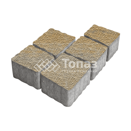 Тротуарная плитка Антик, особая серия с гранитной крошкой, 4 см