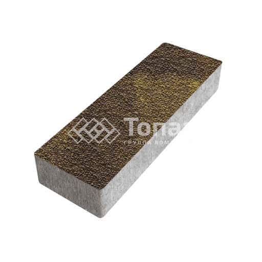 Тротуарная плитка 300х100х60, осень с мраморной крошкой