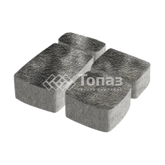 Тротуарная плитка Классико, стоун с мраморной крошкой, 6 см