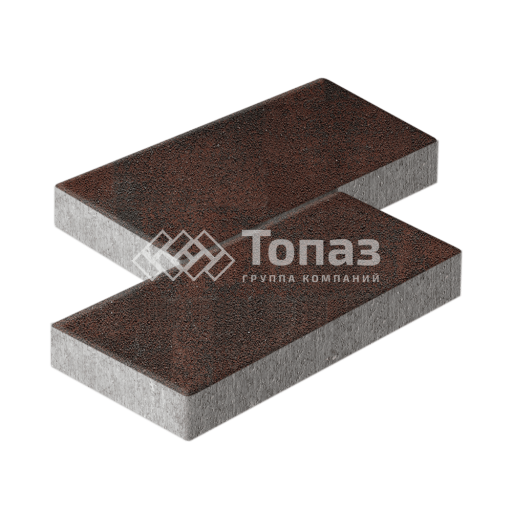 Тротуарная плитка 500х250х60, клинкер