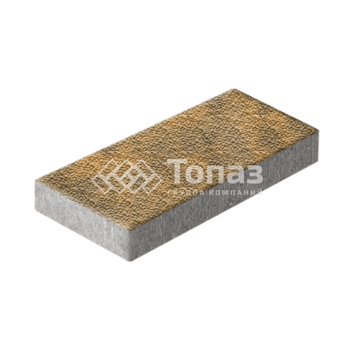 Тротуарная плитка 500х250х60, гончар с мраморной крошкой