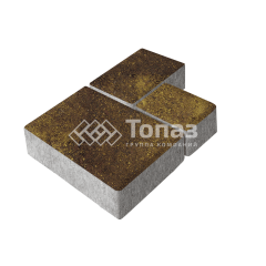 Тротуарная плитка Бергамо, осень, 6 см