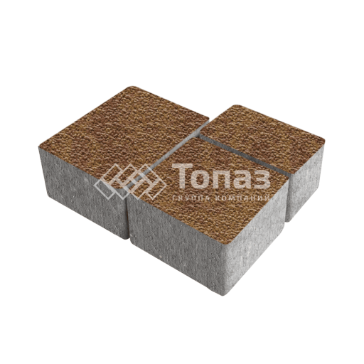 Тротуарная плитка Лэндхаус, листопад с гранитной крошкой, 6 см