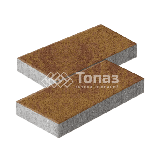 Тротуарная плитка 500х250х60, листопад