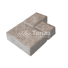 Тротуарная плитка Бергамо, сахара, 6 см