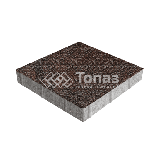 Тротуарная плитка Квадрат 300х300х60, клинкер с гранитной крошкой