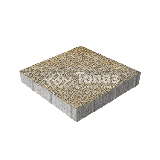 Тротуарная плитка Квадрат 400х400х60, особая серия с мраморной крошкой