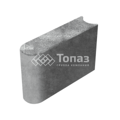 Камень бортовой БРШ 50.20.8, антрацит