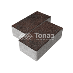 Тротуарная плитка 240х120х70, клинкер на камне