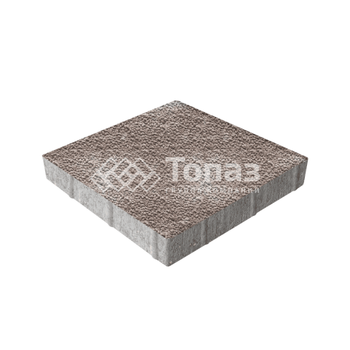 Тротуарная плитка Квадрат 400х400х60, авантюр с мраморной крошкой