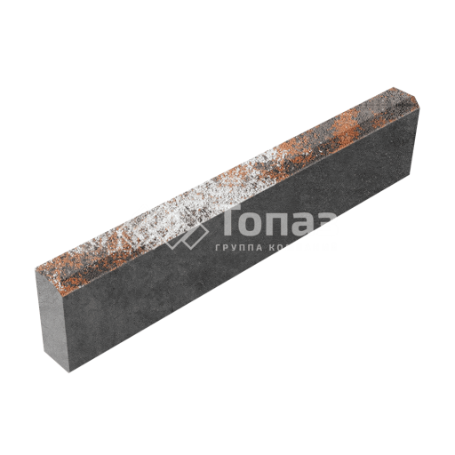 Камень бортовой БР 100.20.8, агат оранжевый