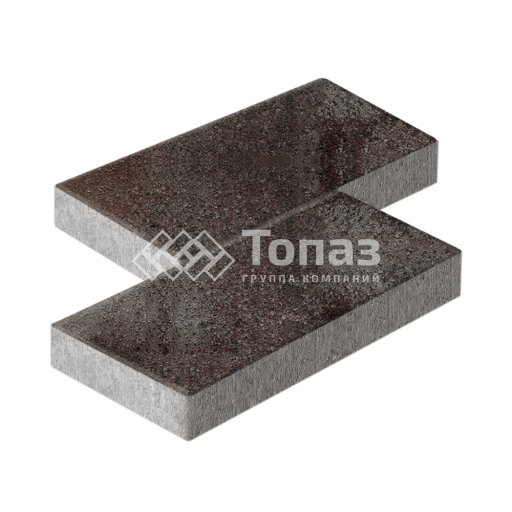 Тротуарная плитка 500х250х60, мокко