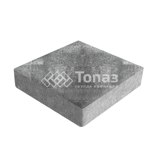 Тротуарная плитка Квадрат 200х200х40, антрацит