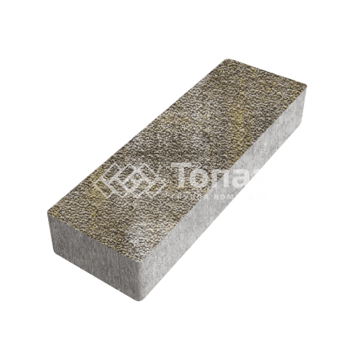 Тротуарная плитка 300х100х60, степь с мраморной крошкой