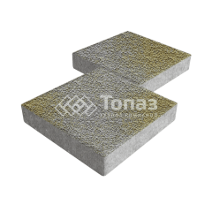 Тротуарная плитка Квадрат 300х300х60, меланж с гранитной крошкой