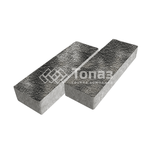 Тротуарная плитка 300х100х60, стоун с мраморной крошкой