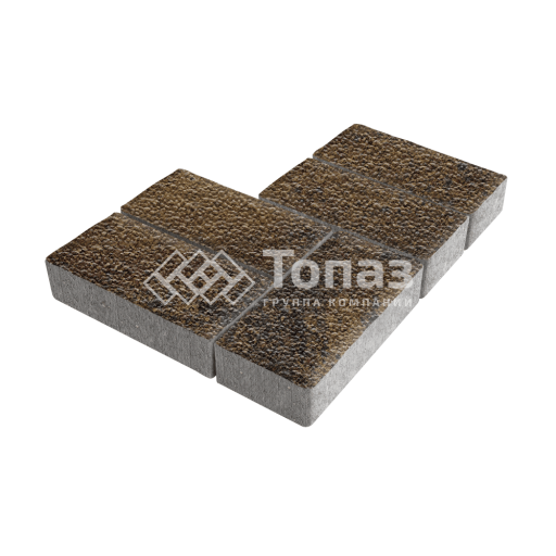 Тротуарная плитка 200х100х80, арабская ночь с гранитной крошкой