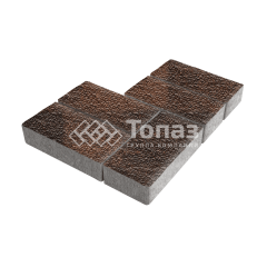 Тротуарная плитка 200х100х100, сорренто с мраморной крошкой