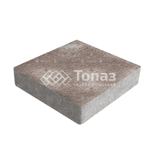 Тротуарная плитка Квадрат 200х200х60, авантюр на камне