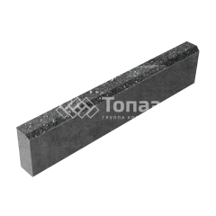 Камень бортовой БР 100.20.8, аляска черная