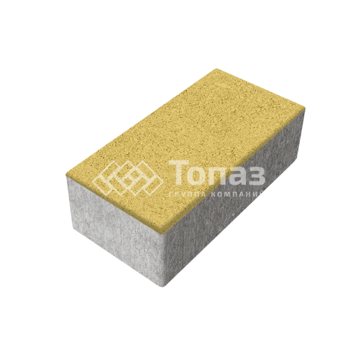 Тротуарная плитка 240х120х70, желтая