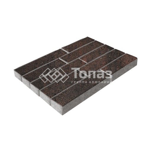 Тротуарная плитка Лукано, кармен, 6 см