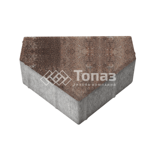 Тротуарная плитка Тиара, яшма, 6 см