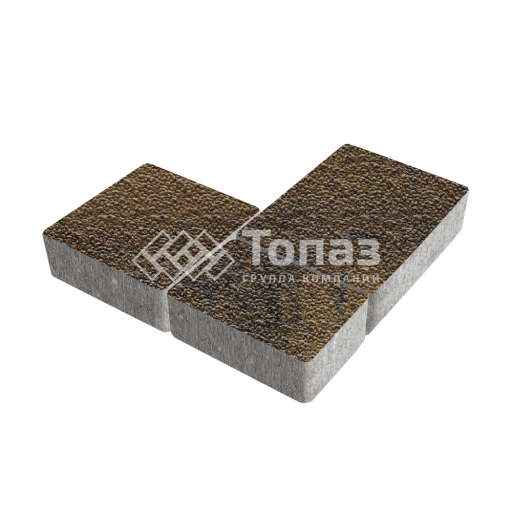 Тротуарная плитка Новый город, арабская ночь с мраморной крошкой, 4 см