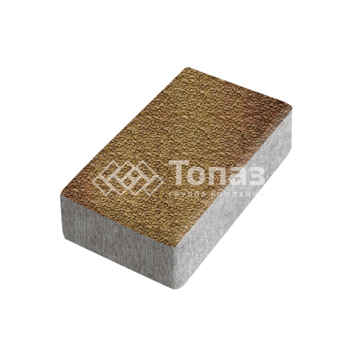 Тротуарная плитка Брусчатка, каир с мраморной крошкой, 4 см