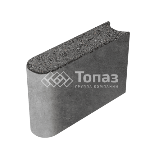 Камень бортовой БРШ 50.20.8, джафар черный