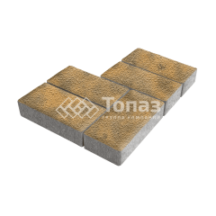 Тротуарная плитка 200х100х80, гончар на камне