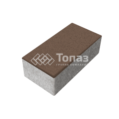 Тротуарная плитка 240х120х70, коричневая